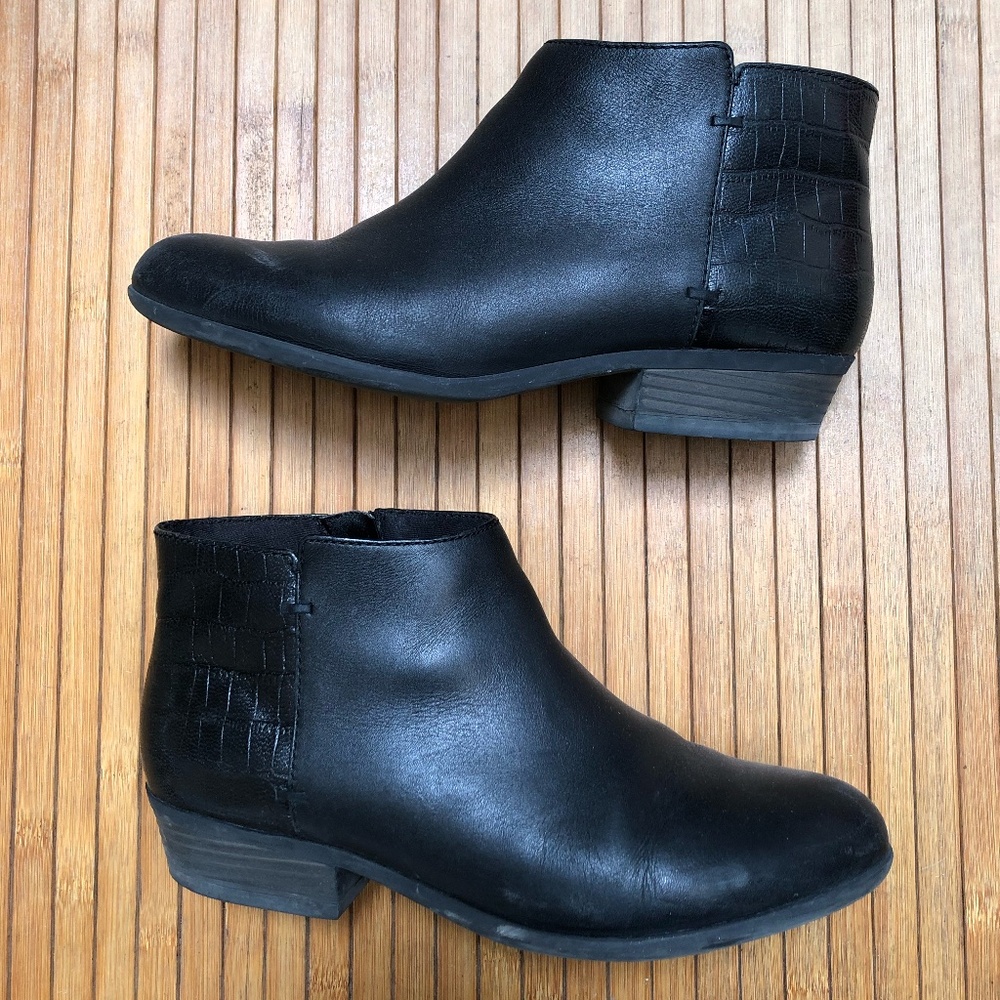 Black Ankle Booties size 7.5